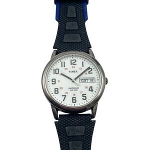 Timex Easy Reader Indiglo Mens Watch 35mm - Fresh Battery-Adjustable Strap WR30m